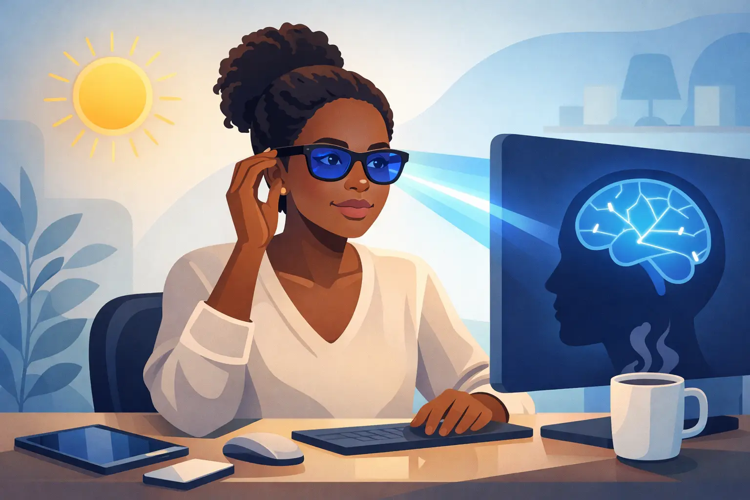 Lunettes anti lumière bleue: utiles ou pas ?