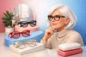 Lire la suite à propos de l’article Lunettes pour femmes cheveux blancs