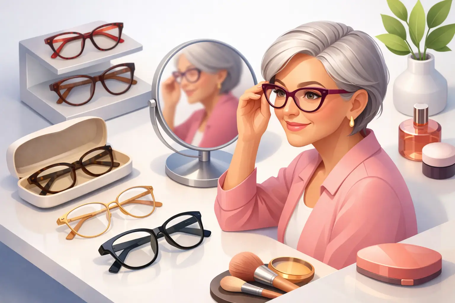 You are currently viewing Lunettes pour femmes de 50 ans: bien choisir