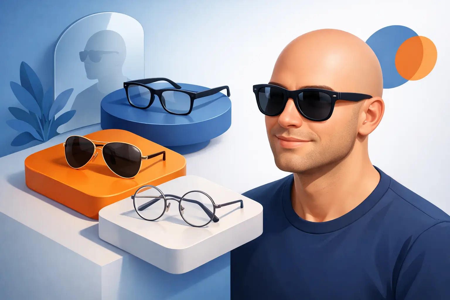 You are currently viewing Lunettes pour hommes chauves – bien les choisir
