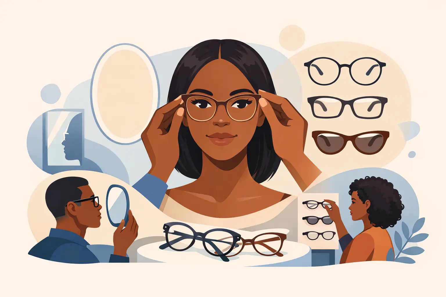 You are currently viewing Comment adapter ses lunettes à un visage ovale